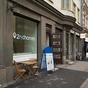 2ndhomes Charming 1br With Sauna In Loennrotinkatu Helsinki